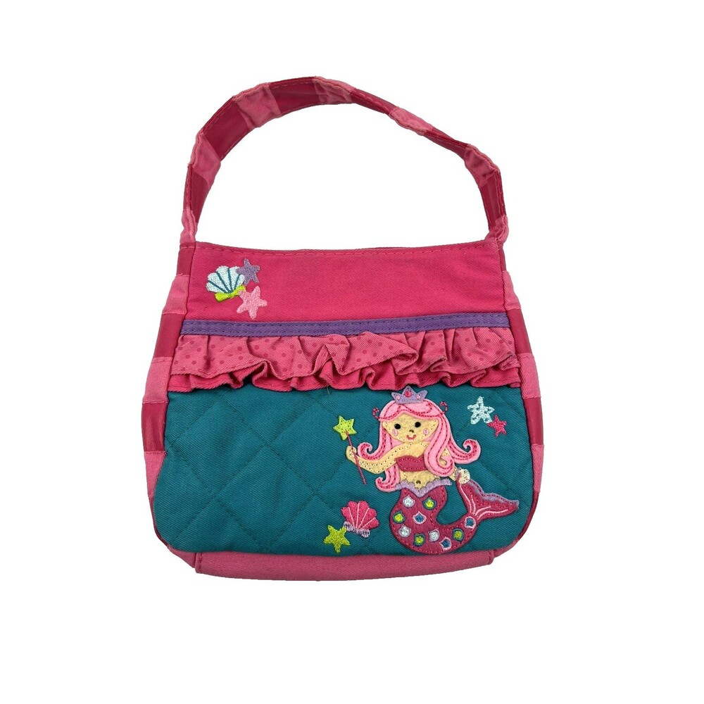 Stephen Joseph Girls Quilted Mermaid Purse for Kids